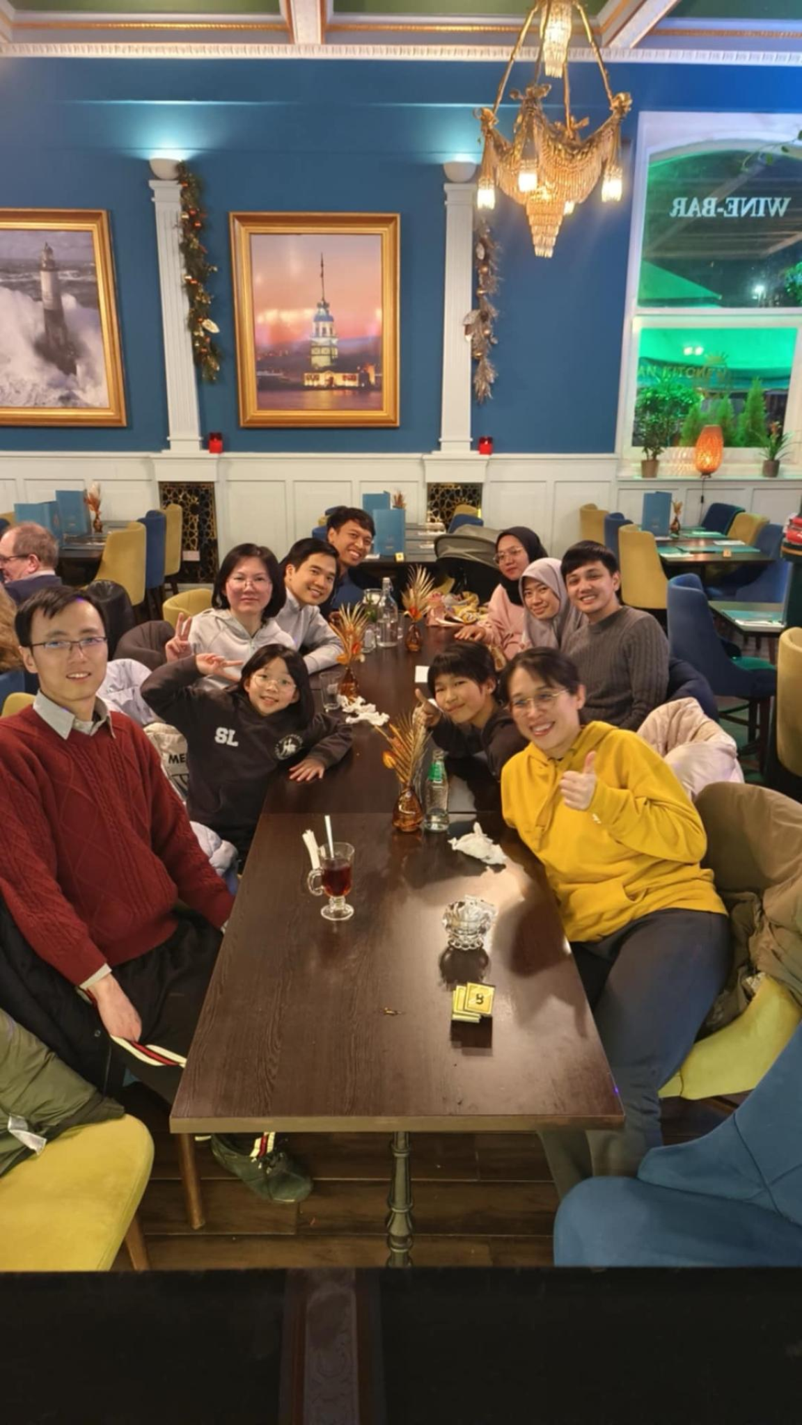 Group photo with Prof. Chao Xu at University of Southampton